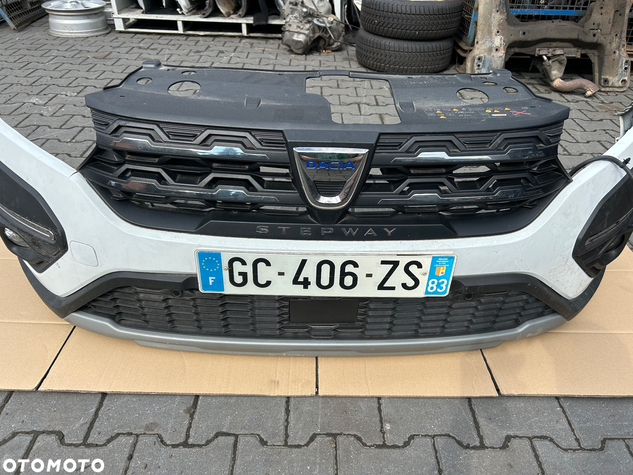 Dacia Sandero III stepway Zderzak przedni kompletny przód - 2