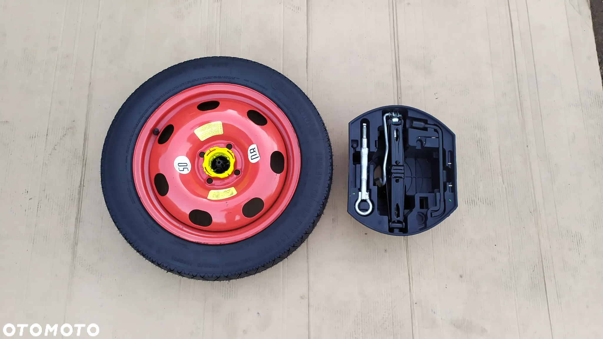 Koło dojazdowe 16 4x108  CITROEN C3  Aircross C4 C4 Cactus  DS3 DS4 + zestaw - 5