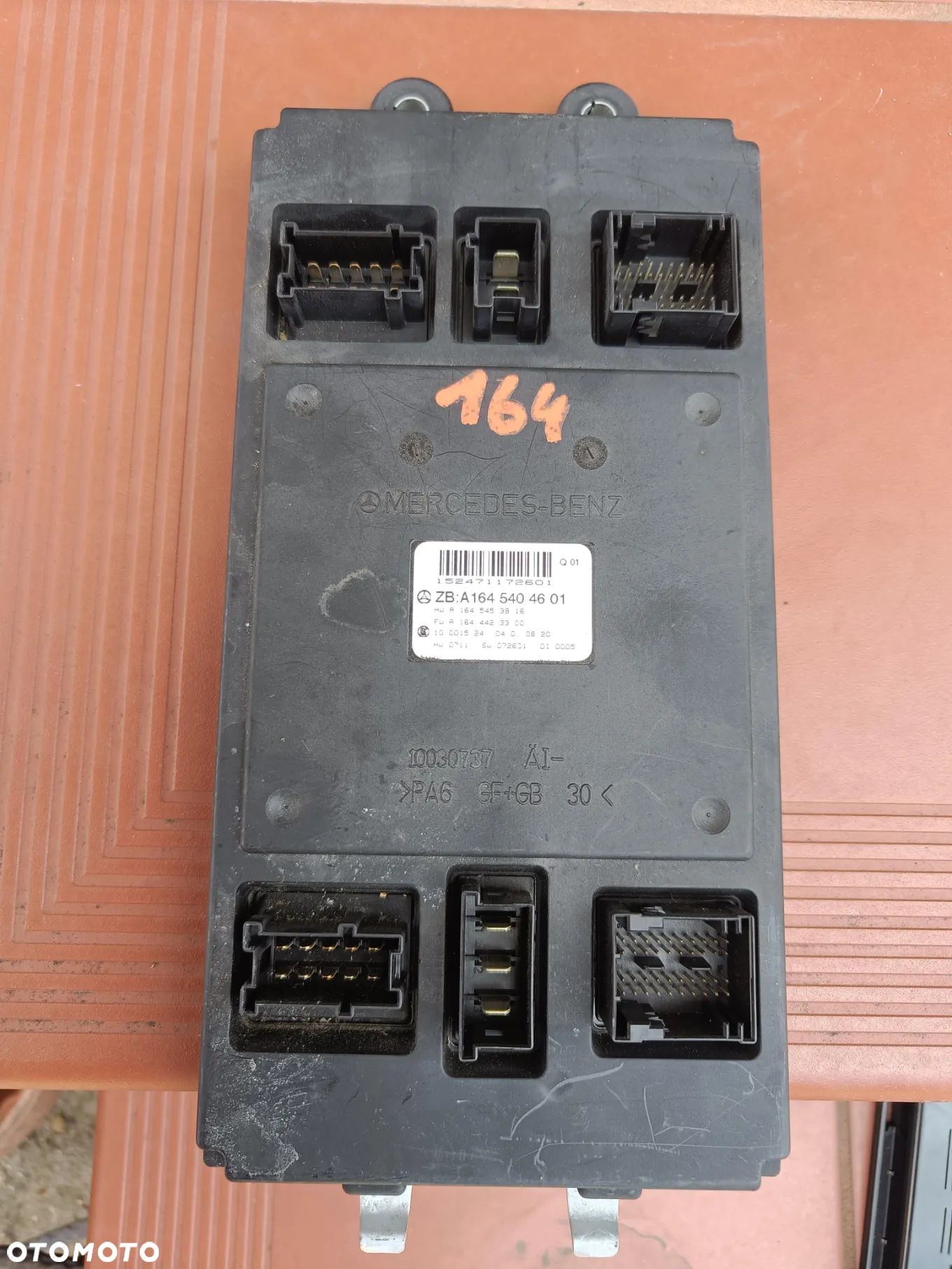 MERCEDES W164 ML X164 GL MODUŁ SAM PRZEDNI A1645404601 - 1