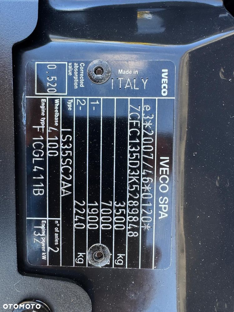 Iveco Daily 35S18 ‼️Hi-Matic Brygadowy 7 osobowy‼️Brygadówka‼️Doka‼️Tylko 57 tyś km Salon PL jak nowy - 13