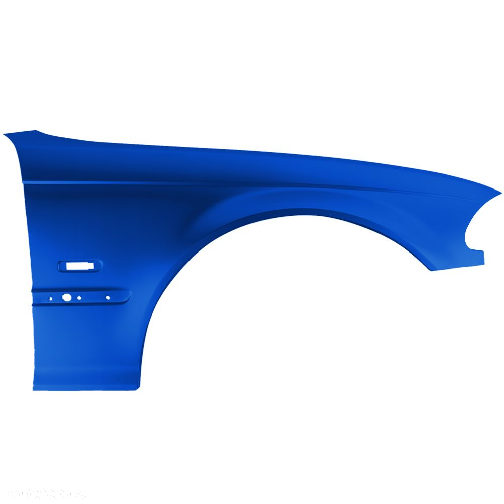 BLU Błotnik BMW 3 E46 364 prawy niebieski 98-01 przód sedan touring TopazBlau Metallisch Blau - 2