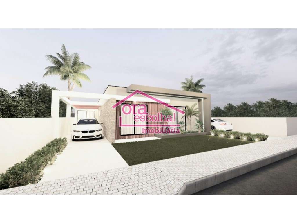 Moradia Isolada Térrea T4 NOVA com PISCINA e Pérgola em Pinhal do G... - Grande imagem: 4/4