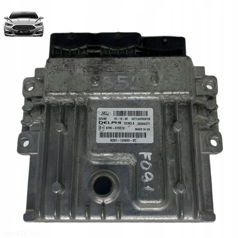 STEROWNIK SILNIKA 2.0 TDCI EURO 5 MONDEO MK4, S-MAX MK1 BG91-12A650-SC - 1