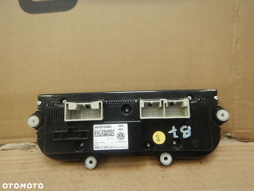 panel klimatyzacji podgrzewanie foteli vw passat b7 3aa907044bb - 5