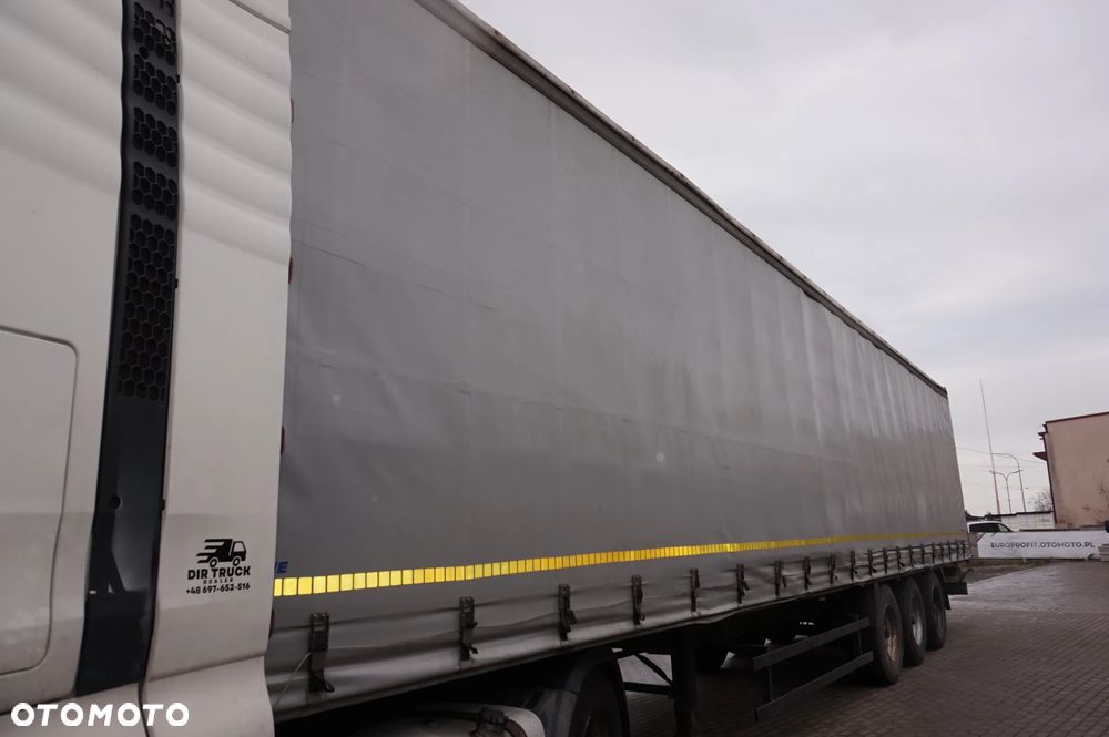 Krone PROFI LINER STANDARD NACZEPA CIĘŻAROWA, Hamulce Tarczowe, Plandeka Jak Nowa - 13