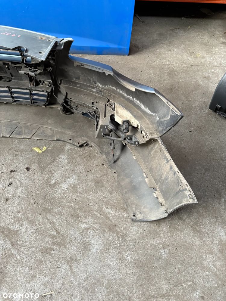 VW PASSAT B6 LA7T ZDERZAK PRZÓD PRZEDNI KOMPLETNY Z GRILLEM - 6