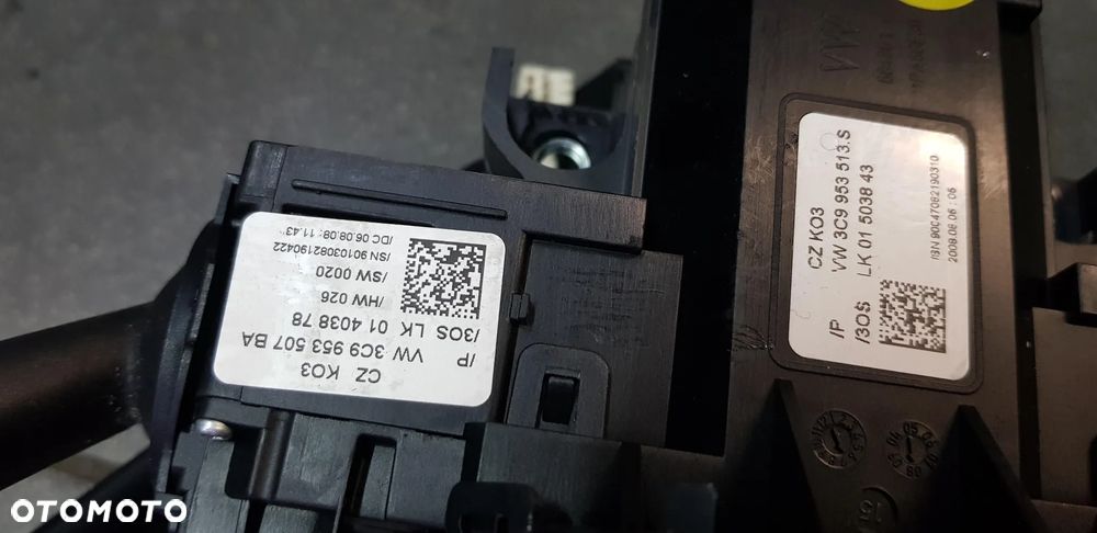 Manetki Multifunkcja Tempomat Vw Passat B6 KOMBI LIFT 3C9953513S 3C0959653B - 4