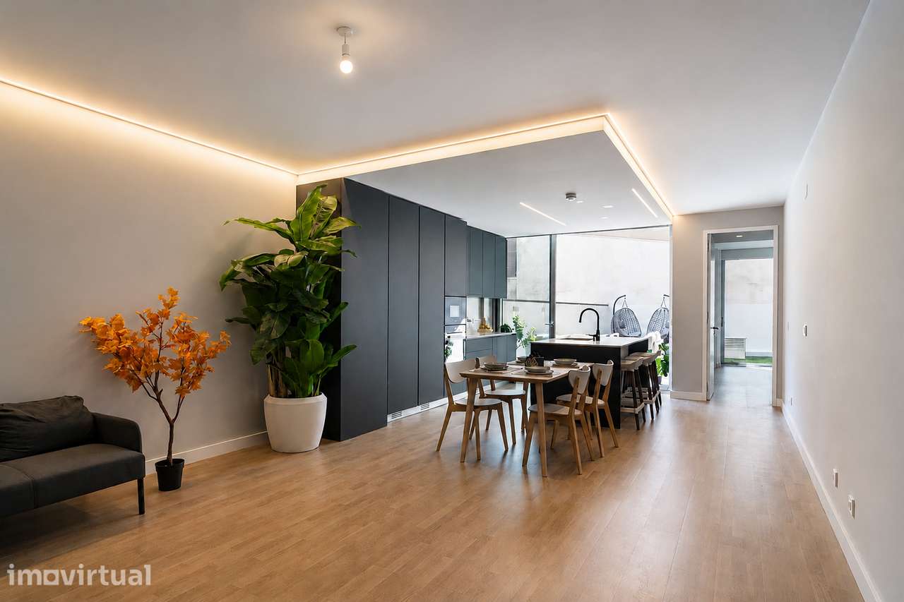 Rare Boutique T2 with 60 m² Private Garden | Smart Home | Parking - Grande imagem: 3/26