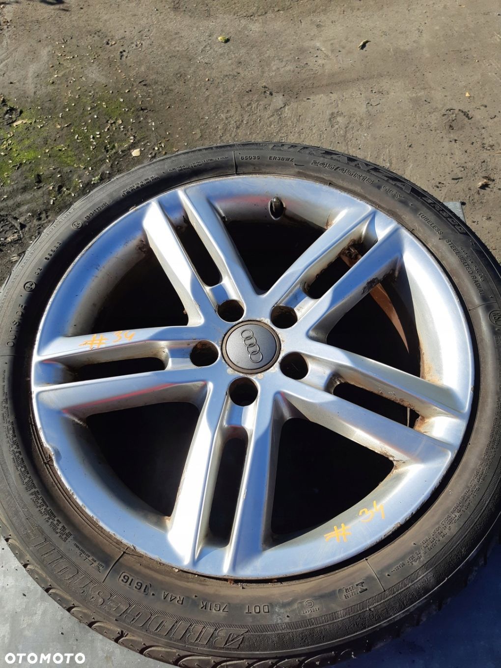 AUDI A6 C7 FELGA ALUMINIOWA 8.0" x 18" 5x112 ET 39 4G0601025Q - 1