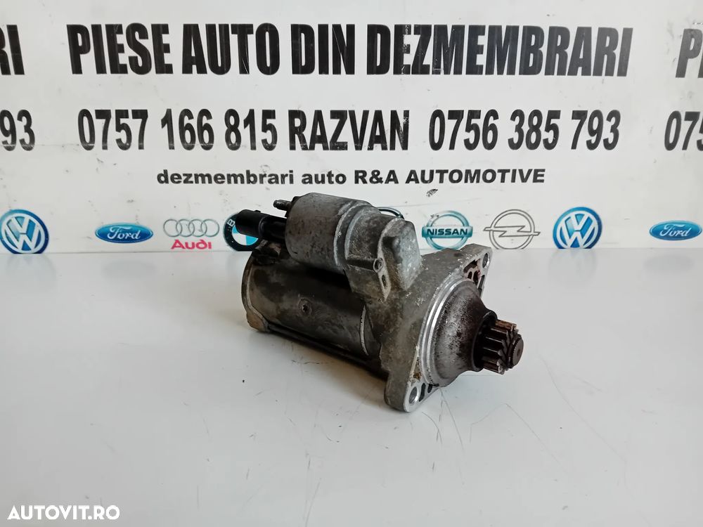 Electromotor Vw Seat Skoda Audi 2.0 Tdi Automat CUN Cod 02E911022C A3 Golf Touran Octavia Leon A4 A5 - 2