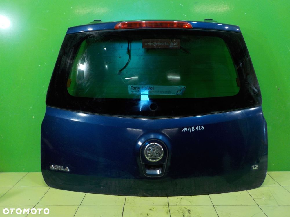 OPEL AGILA B II 1.2 B 08r 5D klapa tyl - 1