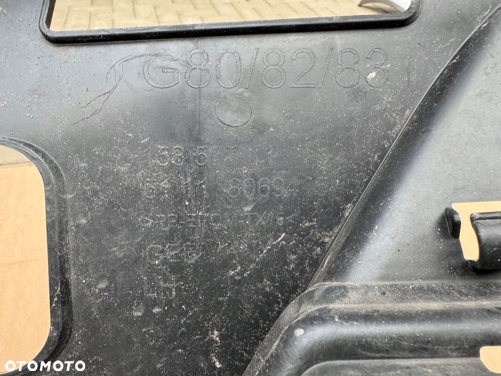 zderzak Ślizg lewy mocowanie bmw m3 m4 g80 g82 g83 m power oryginaŁ - 11