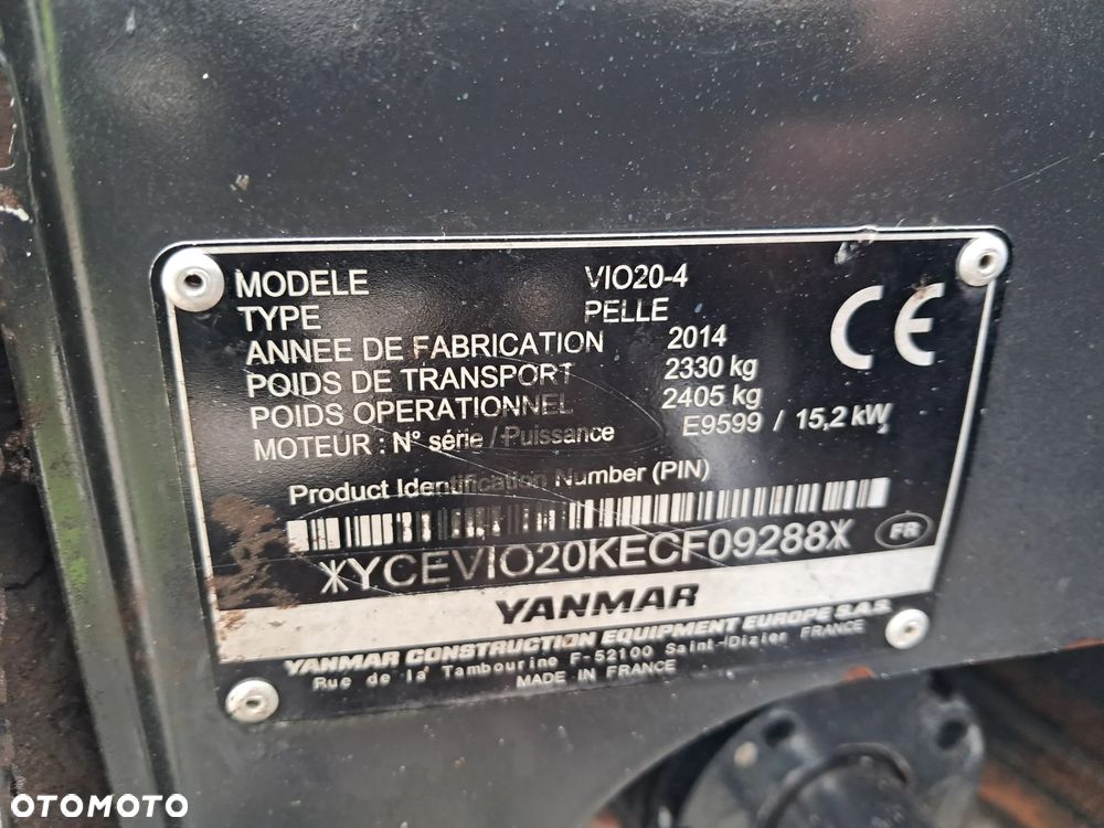 Yanmar VIO 20-4 - 11