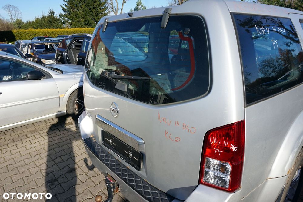 KLAPA BAGAŻNIKA TYLNA PATHFINDER III R51 KL0  SREBRNY NISSAN 2005-2014 - 3