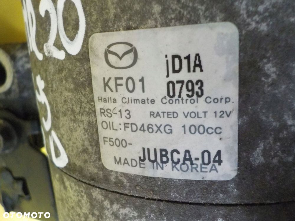 MAZDA CX-5 6 GJ 2.2 D SKYACTIV 16r SH01 sprezarka klimatyzacji FD46XG100CC - 12