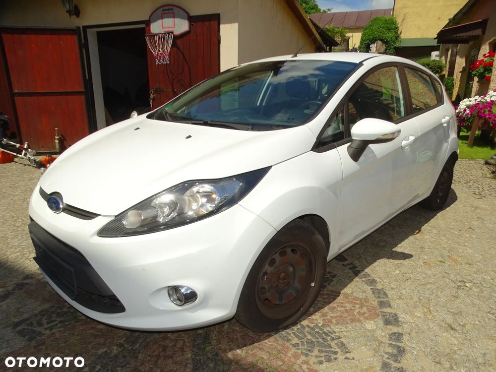 FORD FIESTA MK7 1.6D 2012 CZĘŚCI STAN BARDZO DOBRY BIAŁY - 1