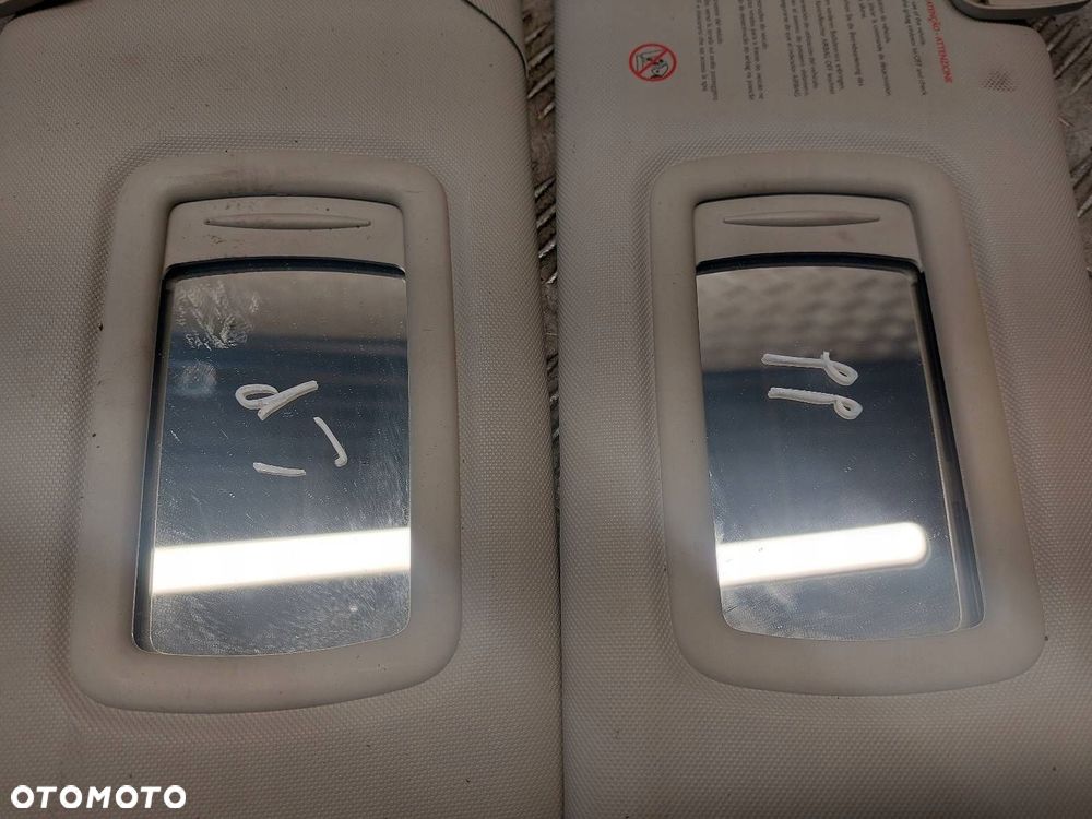 OSŁONA PRZECIWSŁONECZNA LEWA +  PRAWA RENAULT MEGANE III - 2