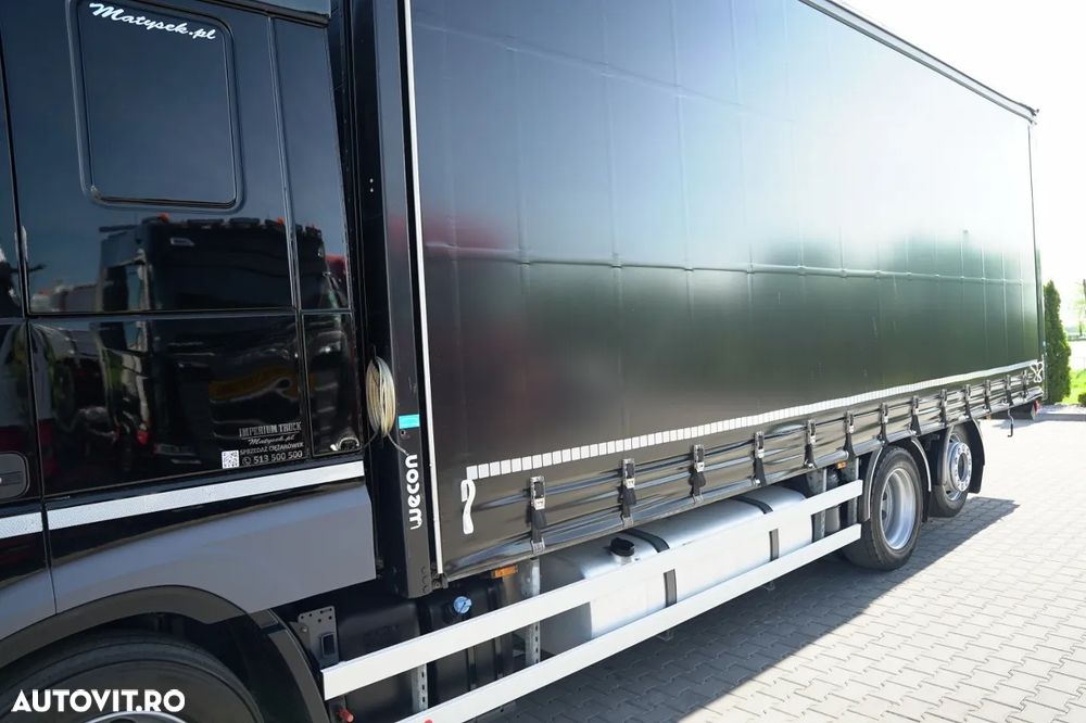 DAF XF 480 / CORTINĂ 7.7 M / SSC / 6X2 / I-PARK COOL / PUNTE RIDICATĂ / - 9