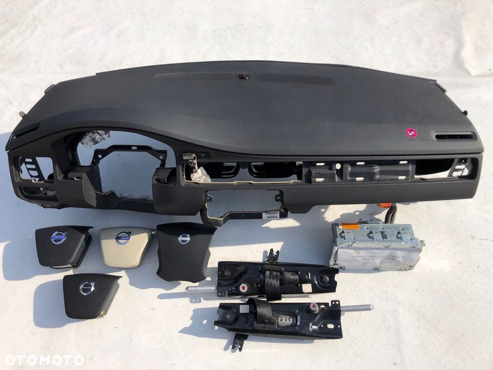 volvo v70 s80 xc70 deska kokpit konsola poduszki - 1