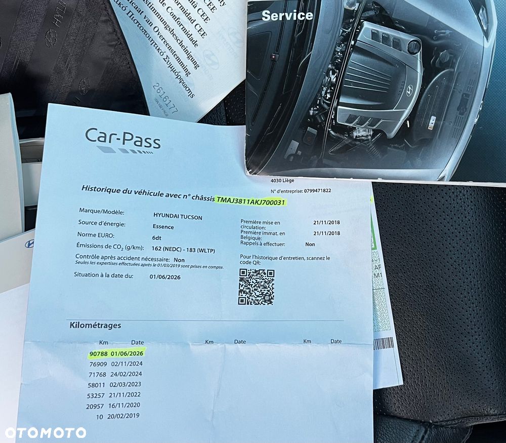 Hyundai Tucson blue 1.6 GDi 2WD Navi - 13