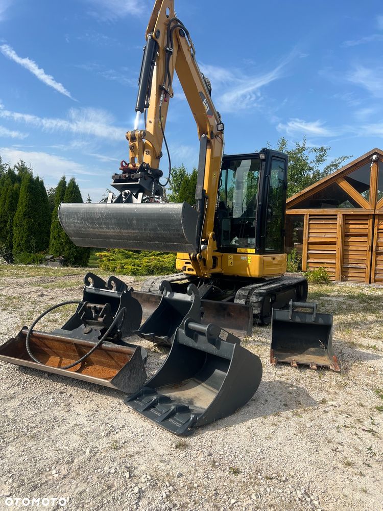 Caterpillar Minikoparka gąsiennicową CAT 302,7 22r 3x łyżki Verachter MS05 dodatk.linie hydr CATEPILLAR 302 303.5 303 bobcat Kubota Yanmar Takeuchi 2,8 tony - 38