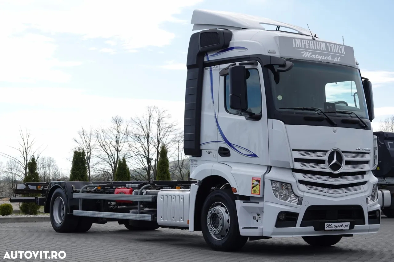 Mercedes-Benz ACTROS 1845 / BDF / PENTRU TRANSPORT CONTAINER / IMPORTAT - 7