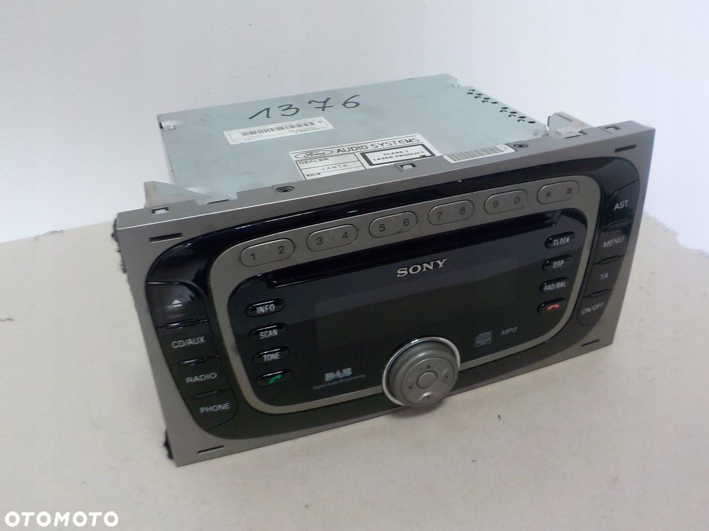 FORD KUGA I RADIO FABRYCZNE SONY DAB MP3 KOD - 4