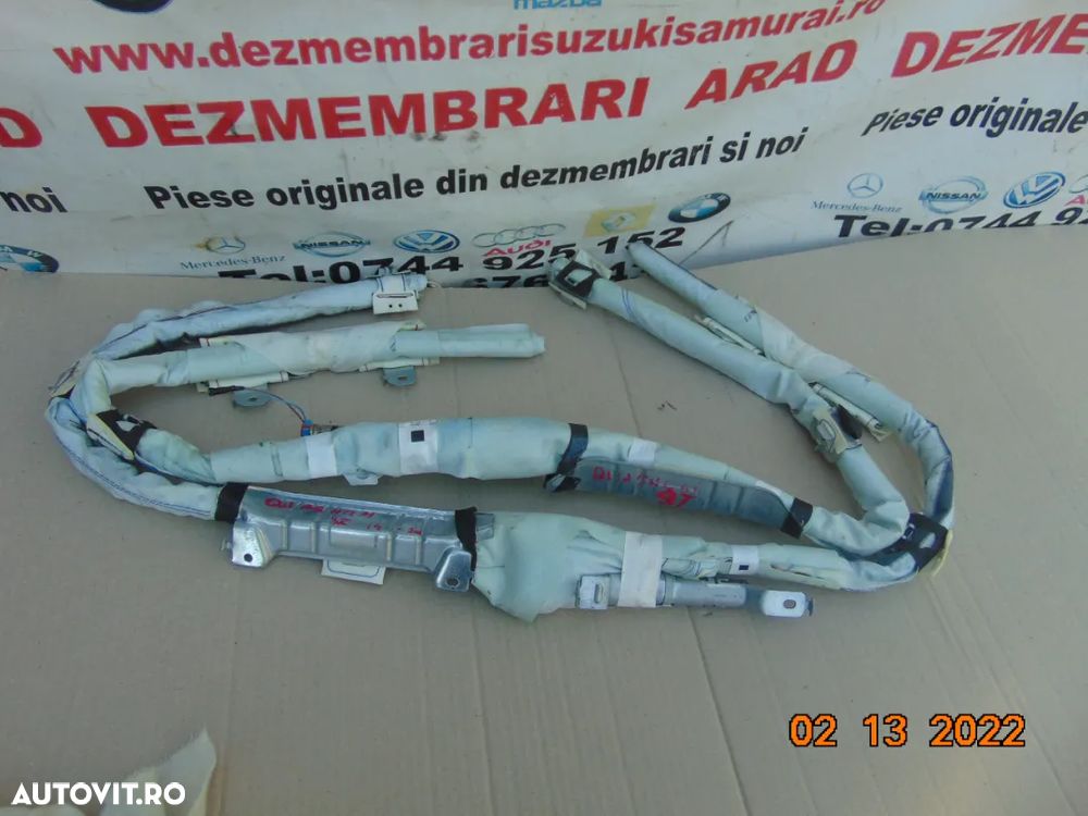 Airbag cortina Nissan qashqai 2013-2021 airbag-uri laterale stanga dreapta cortine - 2