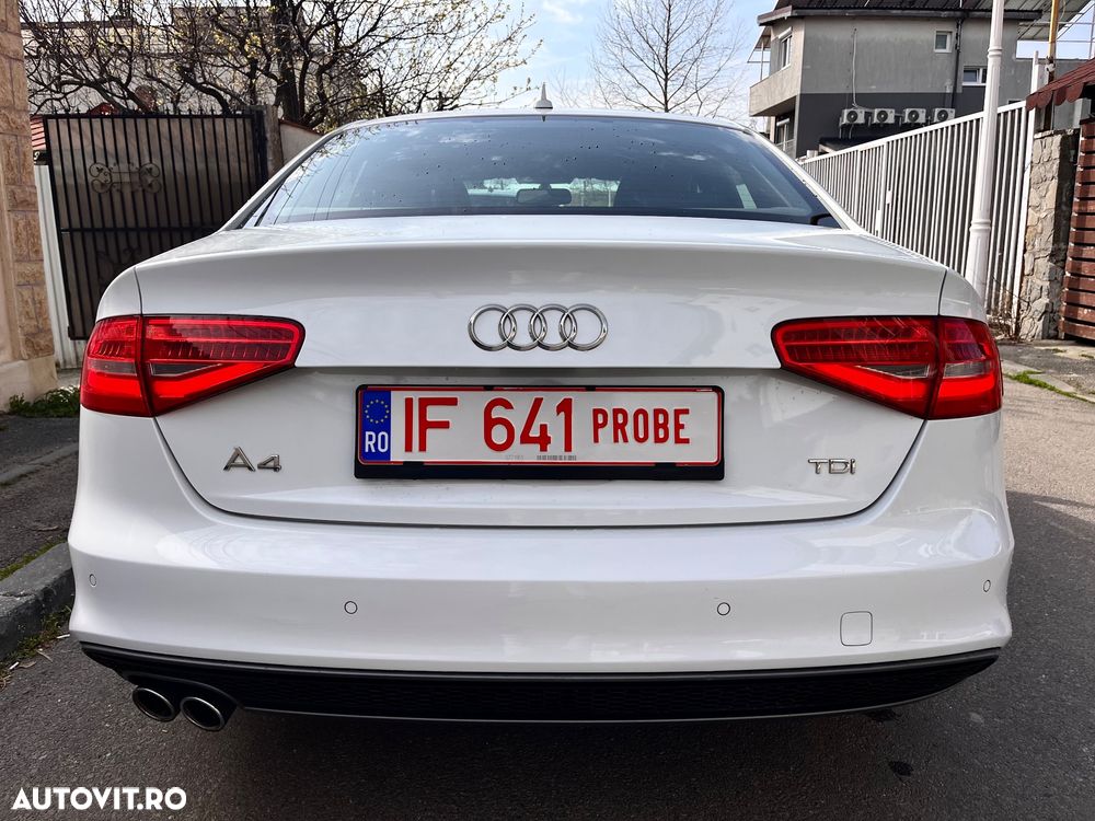 Audi A4 2.0 TDI DPF clean multitronic S line Sportpaket - 11