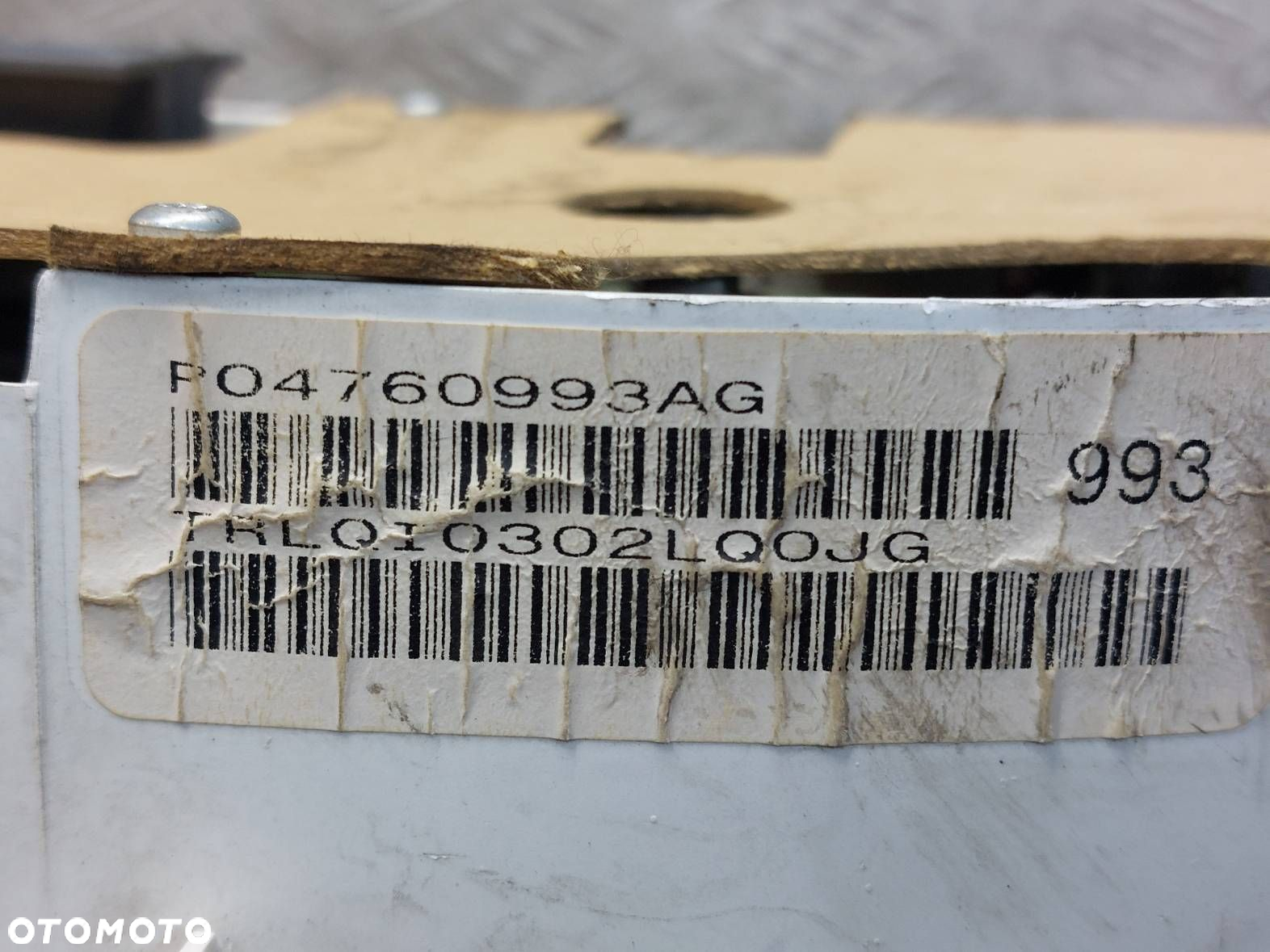 LICZNIK ZEGARY CHRYSLER SEBRING II 2.0 16V P04760993AG - 3