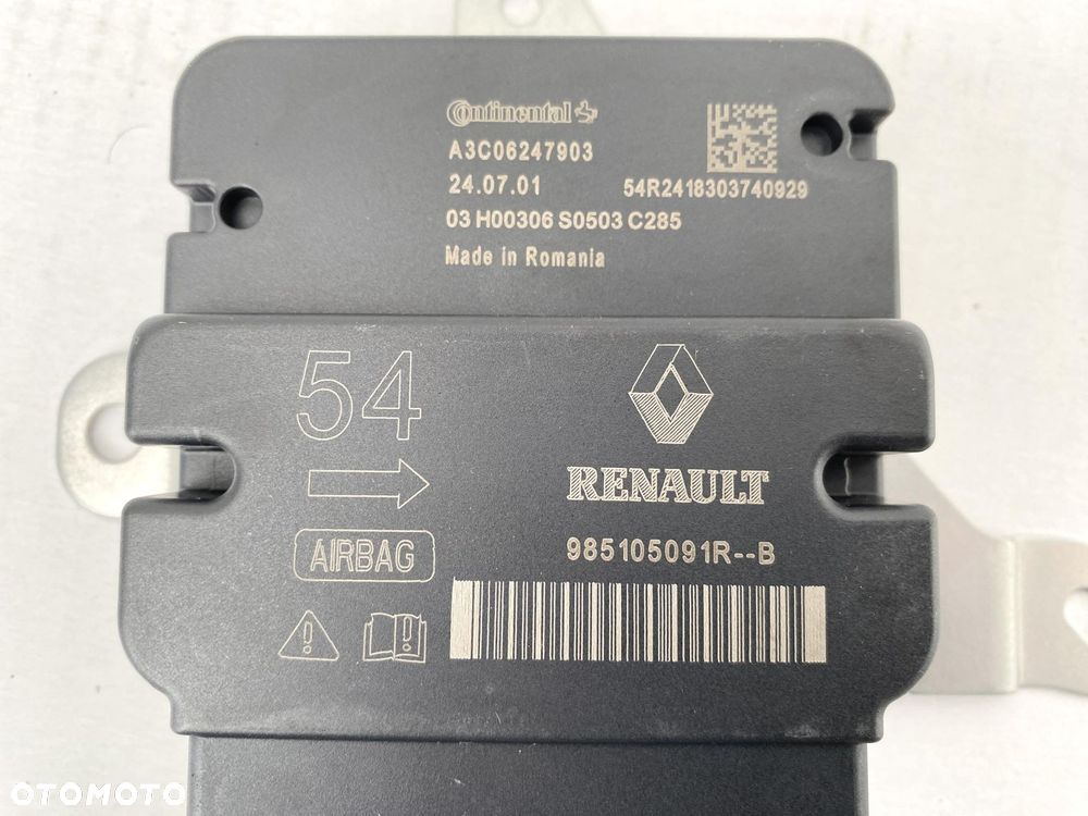 RENAULT MASTER 4 MOVANO NV400 2.3 18- MODUŁ Poduszki SENSOR Airbag NOWY - 4