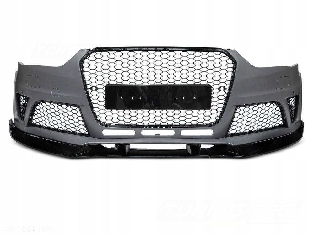 Zderzak przod Grill Kratki Tuning R S 4 Line look Audi a4 b8 8k Lift 2011- - 1