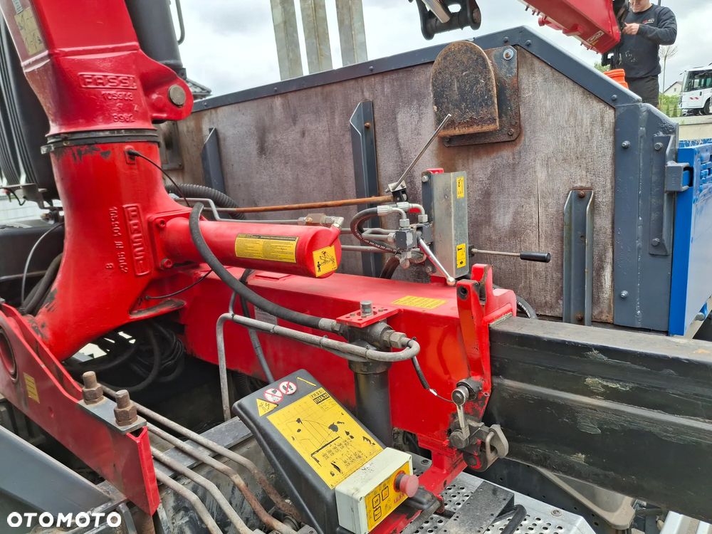 Mercedes-Benz Axor 1933 HDS FASSI F135 17 Metrów Wysięgu Żuraw Skrzynia Siodło Zawieszenie Resor 2010r Przyczepa Łączna Długość Ładunku 11 Metrów Transport Ładunków Dłużycowych Do Zbrojenia Do Budowlanki - 35