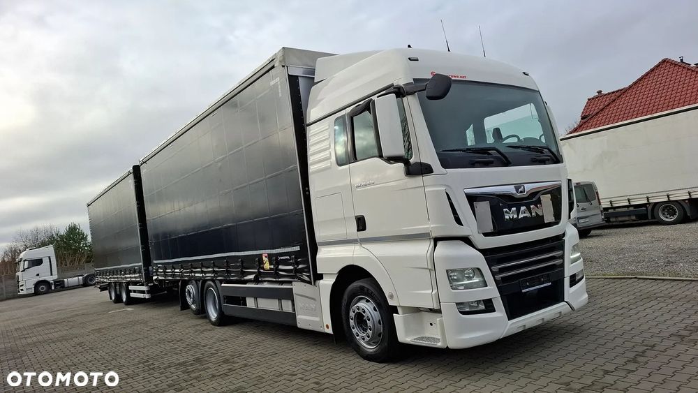 MAN TGX 26.470 / ZESTAW TANDEM PRZEJAZDOWY / SALON PL
