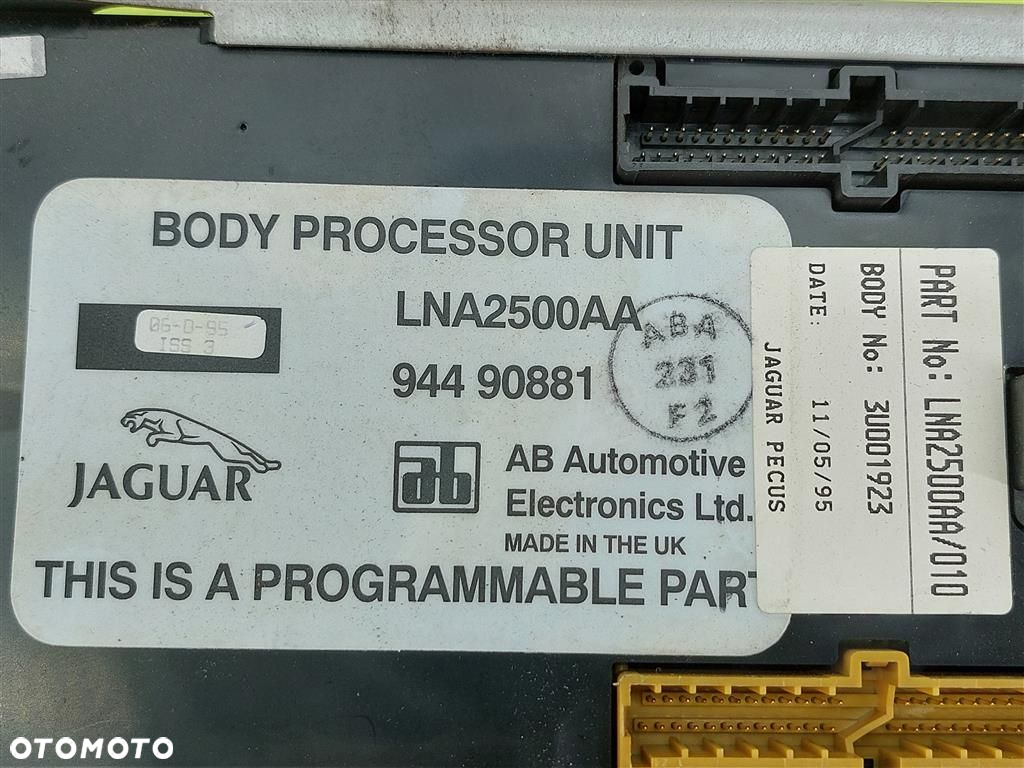 MODUŁ Sterownik Jaguar XJ XJ  X300 1994-1997 4.0B 225KM  LNA2500AA - 5
