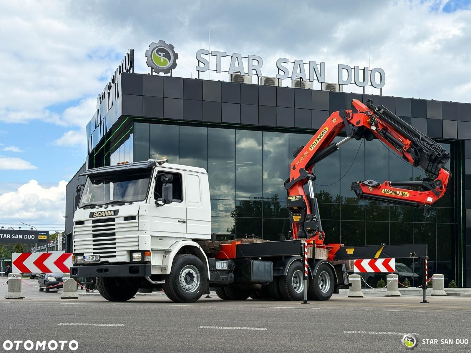 Scania R143 HL 6x2 Palfinger PK44002 Fly Jib HDS Wciągarka - 24