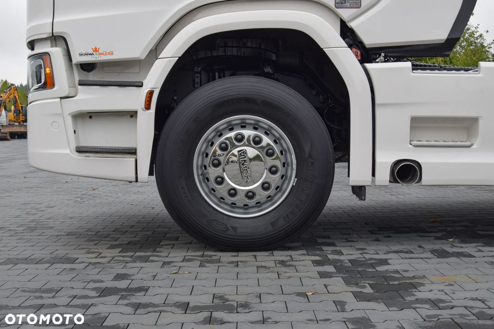 Scania R500 / EURO 6 / FULL AIRMATIC / HYDRAULIKA / RETARDER / KLIMA POSTOJOWA / ACC / FULL LEDY / FULL SPOILERY / 2 ZABIORNIKI PALIWA / SERWISOWANA / SPROWADZONA - 22