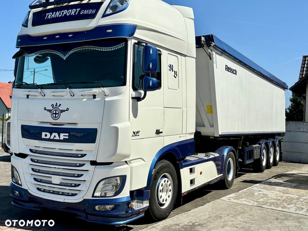 DAF XF 510 SSC + Naczepa 50 m3 Voll Idealny  1 Ręka z NIEMIEC