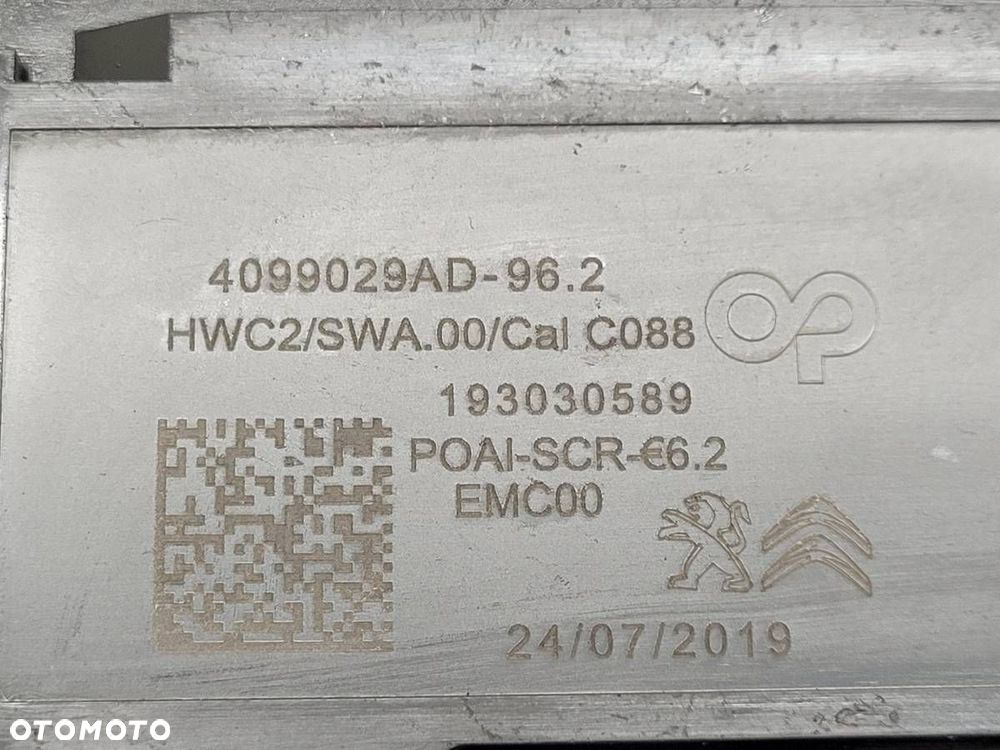 ZBIORNIK ADBLUE POMPA JUMPER PEUGEOT BOXER 2.2 HDI 165KM 4099029AD 7340084 - 12