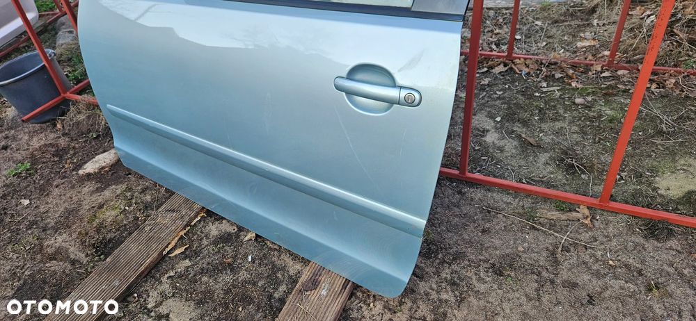 VW Polo 9N IV 4 LIFT 2005- Kompletne drzwi przód lewy Drzwi przednie lewe Wersja 3D 3 drzwi  EUROPA - 7