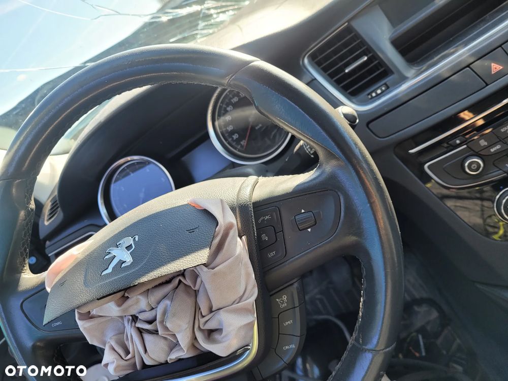 Kierownica skórzana skóra multifunkcja Peugeot 508 I SW 2011r EEHD - 3