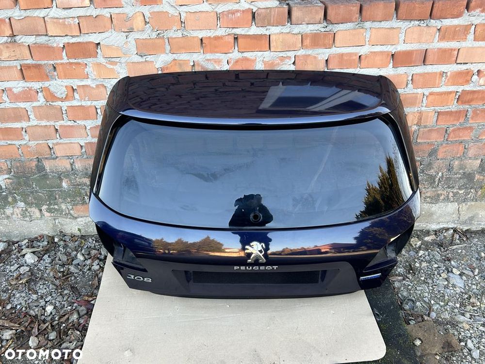 Klapa Bagażnika Tył Peugeot 308 II T9 HB kod lakieru EKUD - 5