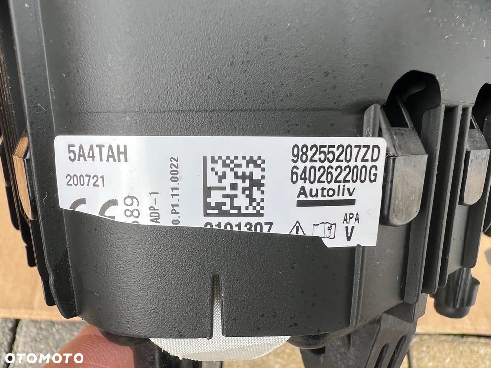 DESKA ROZDZIELCZA KONSOLA AIR BAG PODUSZKA KIEROWCY PASAŻERA PEUGEOT 2008 II 208 II ORYGINAŁ  2020 ROK - 5