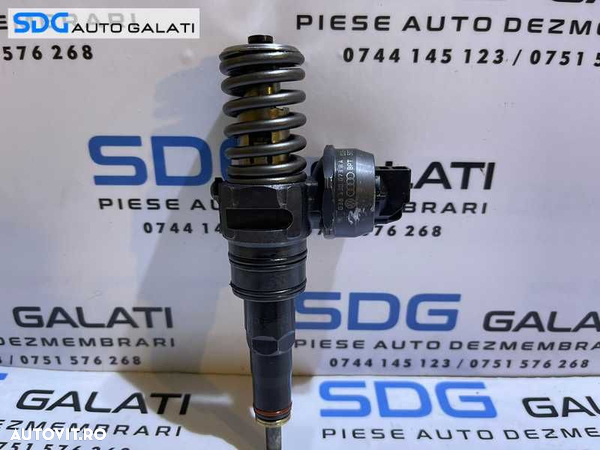 Injector Injectoare Pompa Pompe Diuza Skoda Fabia 1 1.9 TDI BLT 2000 - 2008 Cod 038130073BA 0414720216 Verificat pe Banc
