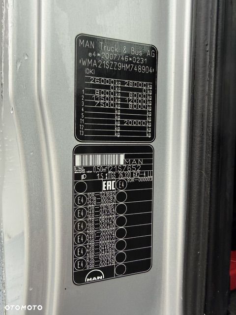 MAN Tgs 26.320 6x2 Kontener Izoterma 24palety - 15