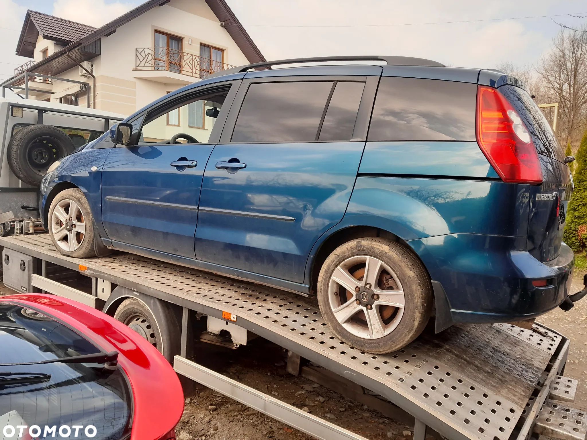 Mazda 5 05-10  hak  Drzwi 32C  przednie przód  prawe tył w kolor 32B szyba - 1