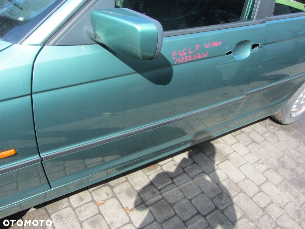 drzwi lewe przód bmw e46 sedan kombi meergrun - 2