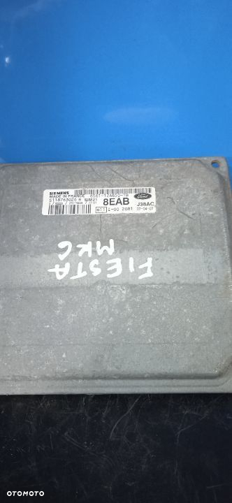 Komputer sterownik silnika Ford Fiesta MK6 6S61-12A650-TB - 2