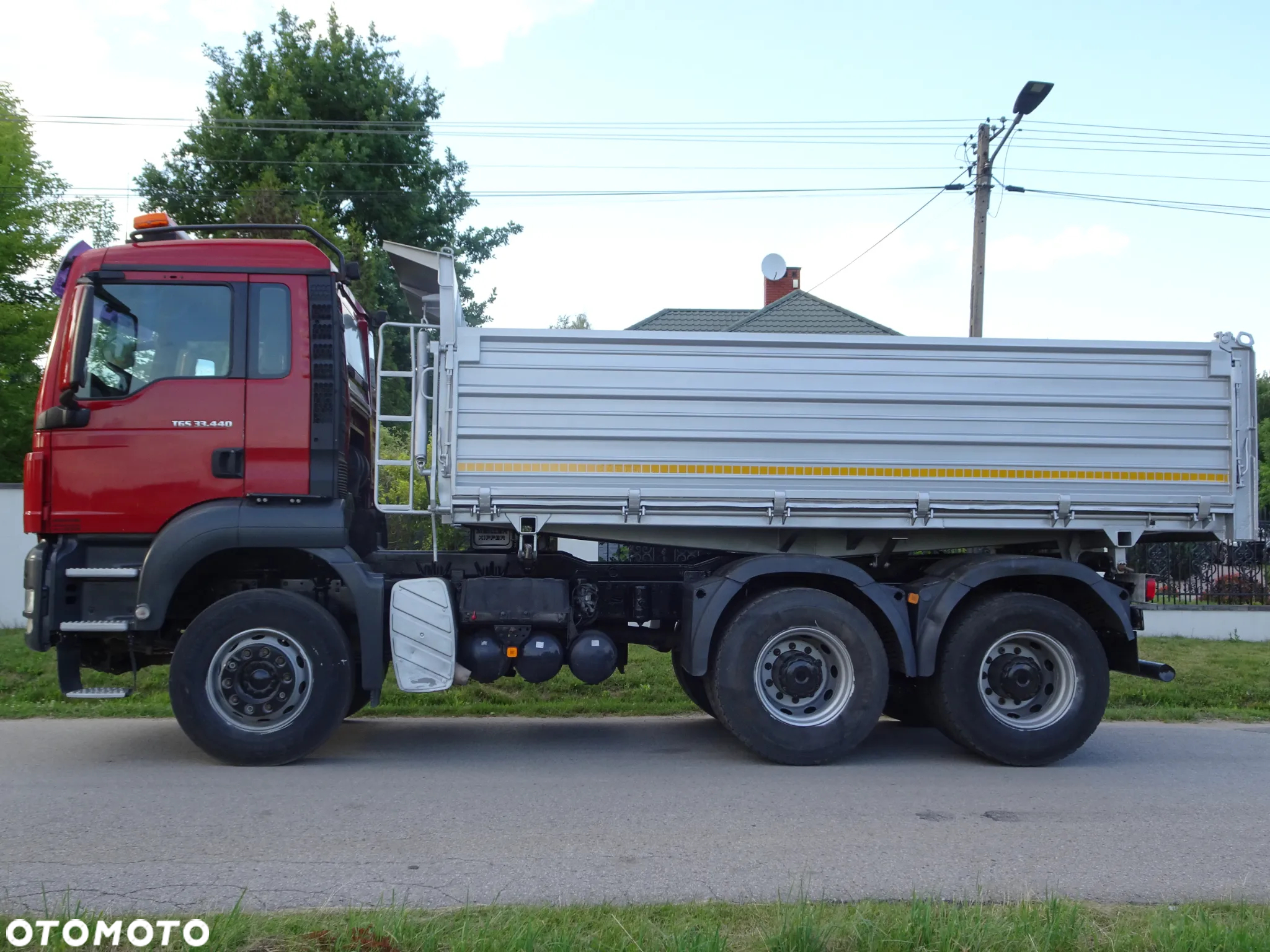 MAN TGS 33.400 6X4  Kipper Meiller 3-stronny Bordmatic stan idealny - 4