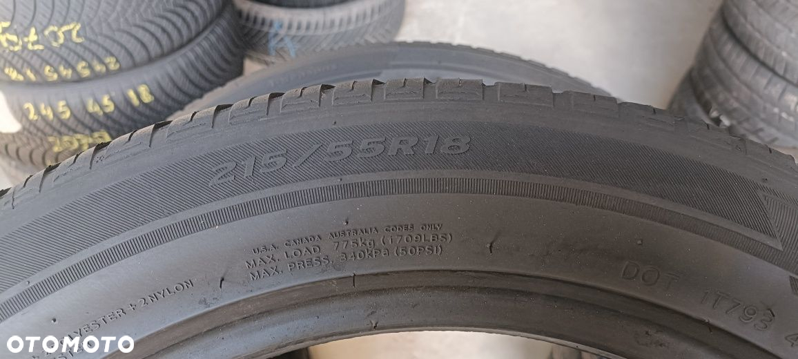 2x opony (nr.1259) 215/55R18 99V Hankook Kinergy 4S²X - 4